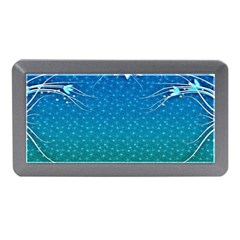 Floral 2d Illustration Background Memory Card Reader (mini) by Simbadda