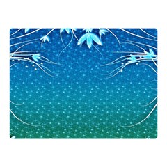 Floral 2d Illustration Background Double Sided Flano Blanket (mini) 