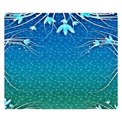 Floral 2d Illustration Background Double Sided Flano Blanket (small) 