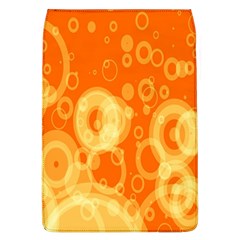 Retro Orange Circle Background Abstract Flap Covers (l)  by Nexatart