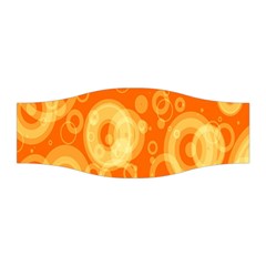 Retro Orange Circle Background Abstract Stretchable Headband by Nexatart