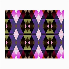 Geometric Abstract Background Art Small Glasses Cloth (2-side)