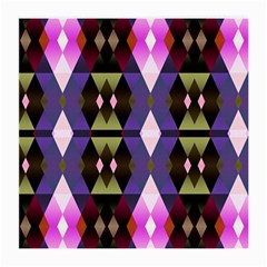 Geometric Abstract Background Art Medium Glasses Cloth (2-side) by Nexatart