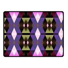 Geometric Abstract Background Art Double Sided Fleece Blanket (small)  by Nexatart