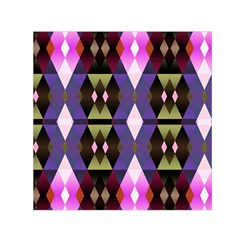 Geometric Abstract Background Art Small Satin Scarf (square) by Nexatart