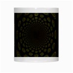 Dark Portal Fractal Esque Background White Mugs Center