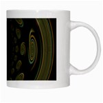 Dark Portal Fractal Esque Background White Mugs Right