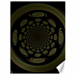 Dark Portal Fractal Esque Background Canvas 36  x 48  