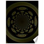 Dark Portal Fractal Esque Background Canvas 36  x 48   35.26 x46.15  Canvas - 1