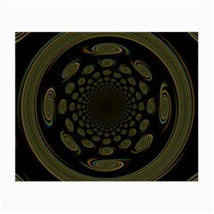 Dark Portal Fractal Esque Background Small Glasses Cloth (2-side)