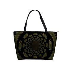 Dark Portal Fractal Esque Background Shoulder Handbags