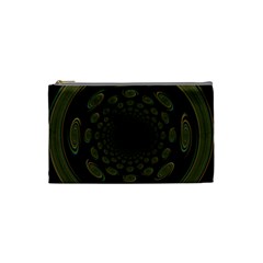 Dark Portal Fractal Esque Background Cosmetic Bag (small)  by Nexatart