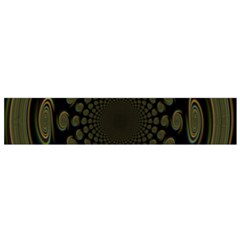 Dark Portal Fractal Esque Background Flano Scarf (small) by Nexatart