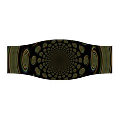 Dark Portal Fractal Esque Background Stretchable Headband by Nexatart