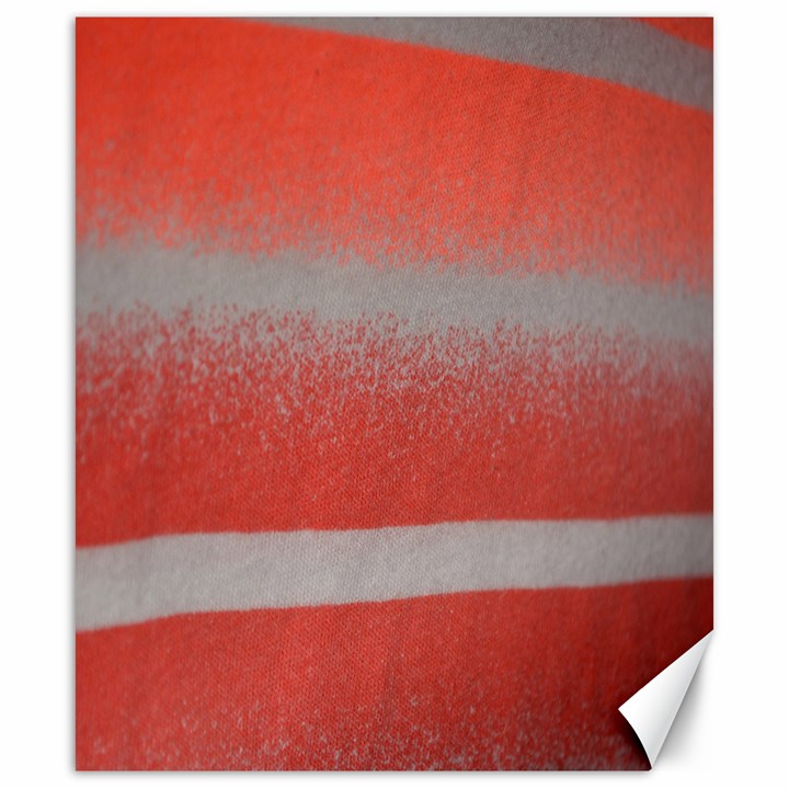 Orange Stripes Colorful Background Textile Cotton Cloth Pattern Stripes Colorful Orange Neo Canvas 20  x 24  