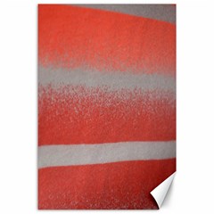 Orange Stripes Colorful Background Textile Cotton Cloth Pattern Stripes Colorful Orange Neo Canvas 24  X 36  by Nexatart