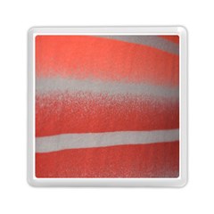 Orange Stripes Colorful Background Textile Cotton Cloth Pattern Stripes Colorful Orange Neo Memory Card Reader (square)  by Nexatart