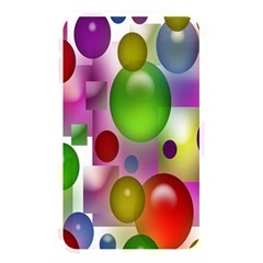 Colored Bubbles Squares Background Memory Card Reader by Nexatart