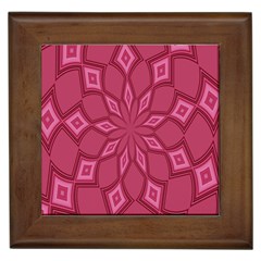 Fusia Abstract Background Element Diamonds Framed Tiles by Nexatart