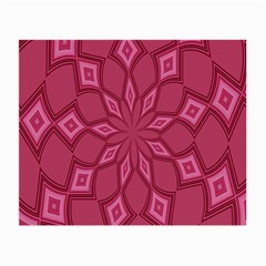 Fusia Abstract Background Element Diamonds Small Glasses Cloth (2-side)