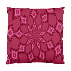 Fusia Abstract Background Element Diamonds Standard Cushion Case (two Sides) by Nexatart