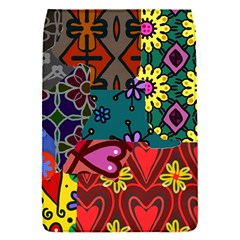 Digitally Created Abstract Patchwork Collage Pattern Flap Covers (s)  by Nexatart