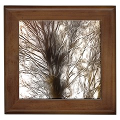 Tree Art Artistic Tree Abstract Background Framed Tiles