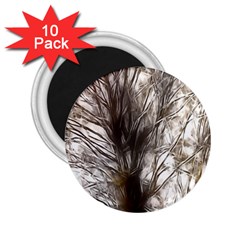 Tree Art Artistic Tree Abstract Background 2.25  Magnets (10 pack) 