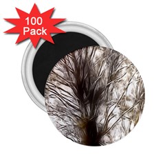 Tree Art Artistic Tree Abstract Background 2.25  Magnets (100 pack) 