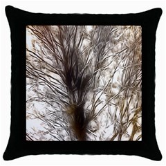 Tree Art Artistic Tree Abstract Background Throw Pillow Case (Black)