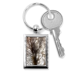 Tree Art Artistic Tree Abstract Background Key Chains (Rectangle) 