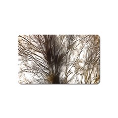 Tree Art Artistic Tree Abstract Background Magnet (Name Card)