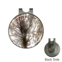 Tree Art Artistic Tree Abstract Background Hat Clips with Golf Markers