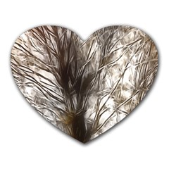 Tree Art Artistic Tree Abstract Background Heart Mousepads