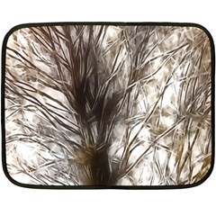 Tree Art Artistic Tree Abstract Background Fleece Blanket (Mini)