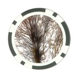 Tree Art Artistic Tree Abstract Background Poker Chip Card Guard (10 pack) Back