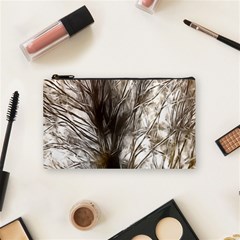 Tree Art Artistic Tree Abstract Background Cosmetic Bag (Small) 