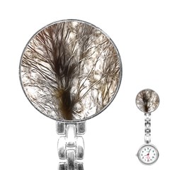 Tree Art Artistic Tree Abstract Background Stainless Steel Nurses Watch