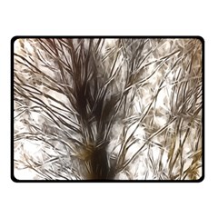 Tree Art Artistic Tree Abstract Background Double Sided Fleece Blanket (small)  by Nexatart