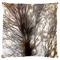 Tree Art Artistic Tree Abstract Background Large Flano Cushion Case (One Side)