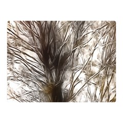 Tree Art Artistic Tree Abstract Background Double Sided Flano Blanket (mini)  by Nexatart