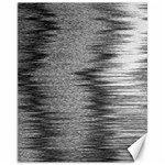 Rectangle Abstract Background Black And White In Rectangle Shape Canvas 11  x 14   10.95 x13.48  Canvas - 1