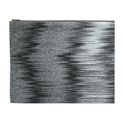 Rectangle Abstract Background Black And White In Rectangle Shape Cosmetic Bag (xl) by Nexatart