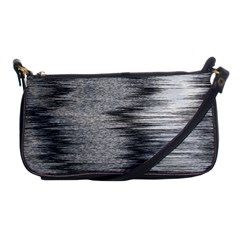 Rectangle Abstract Background Black And White In Rectangle Shape Shoulder Clutch Bags by Nexatart