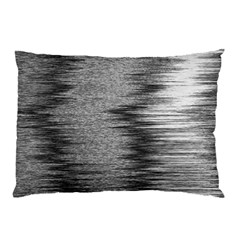 Rectangle Abstract Background Black And White In Rectangle Shape Pillow Case (two Sides) by Nexatart