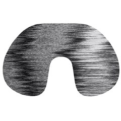 Rectangle Abstract Background Black And White In Rectangle Shape Travel Neck Pillows by Nexatart