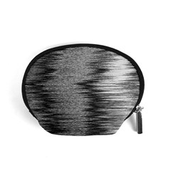 Rectangle Abstract Background Black And White In Rectangle Shape Accessory Pouches (small)  by Nexatart