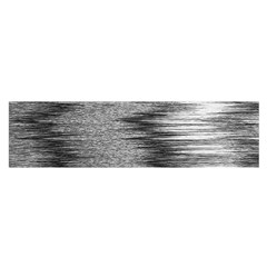 Rectangle Abstract Background Black And White In Rectangle Shape Satin Scarf (oblong) by Nexatart