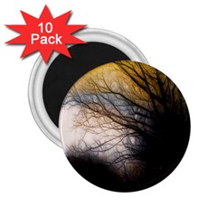 Tree Art Artistic Abstract Background 2 25  Magnets (10 Pack) 