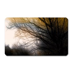 Tree Art Artistic Abstract Background Magnet (rectangular)